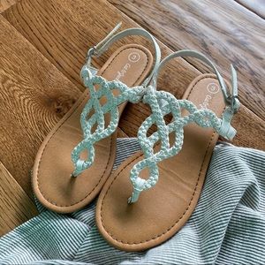 White strap sandals🤍🤩